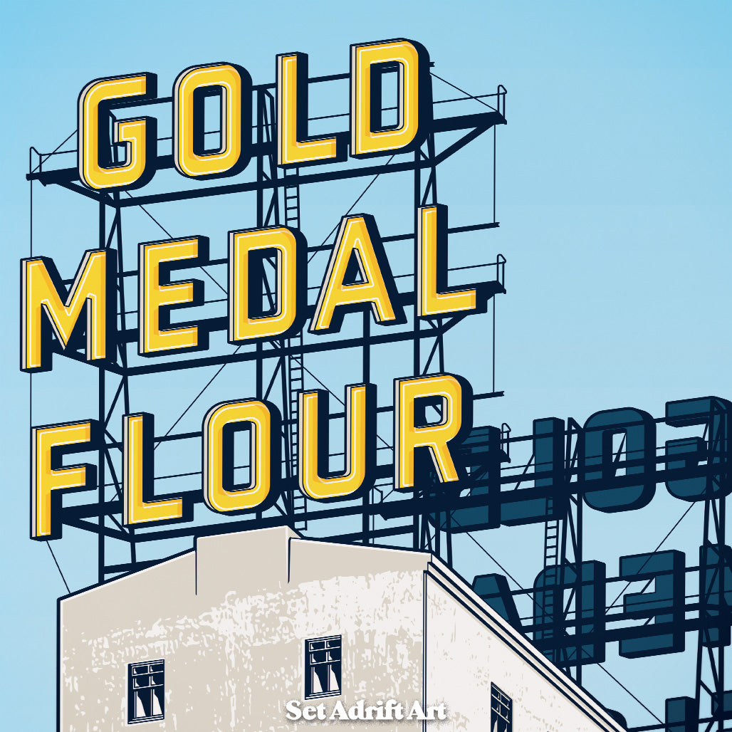 Gold Medal Flour Sign