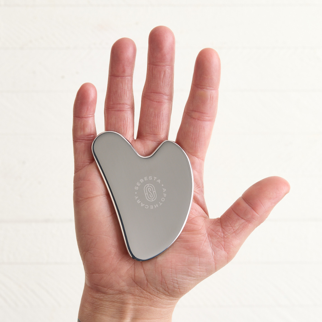 stainless steel gua sha massager