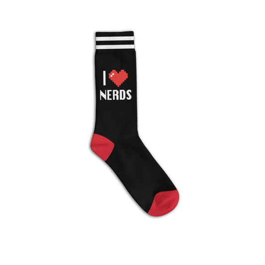 I Heart Nerds Socks