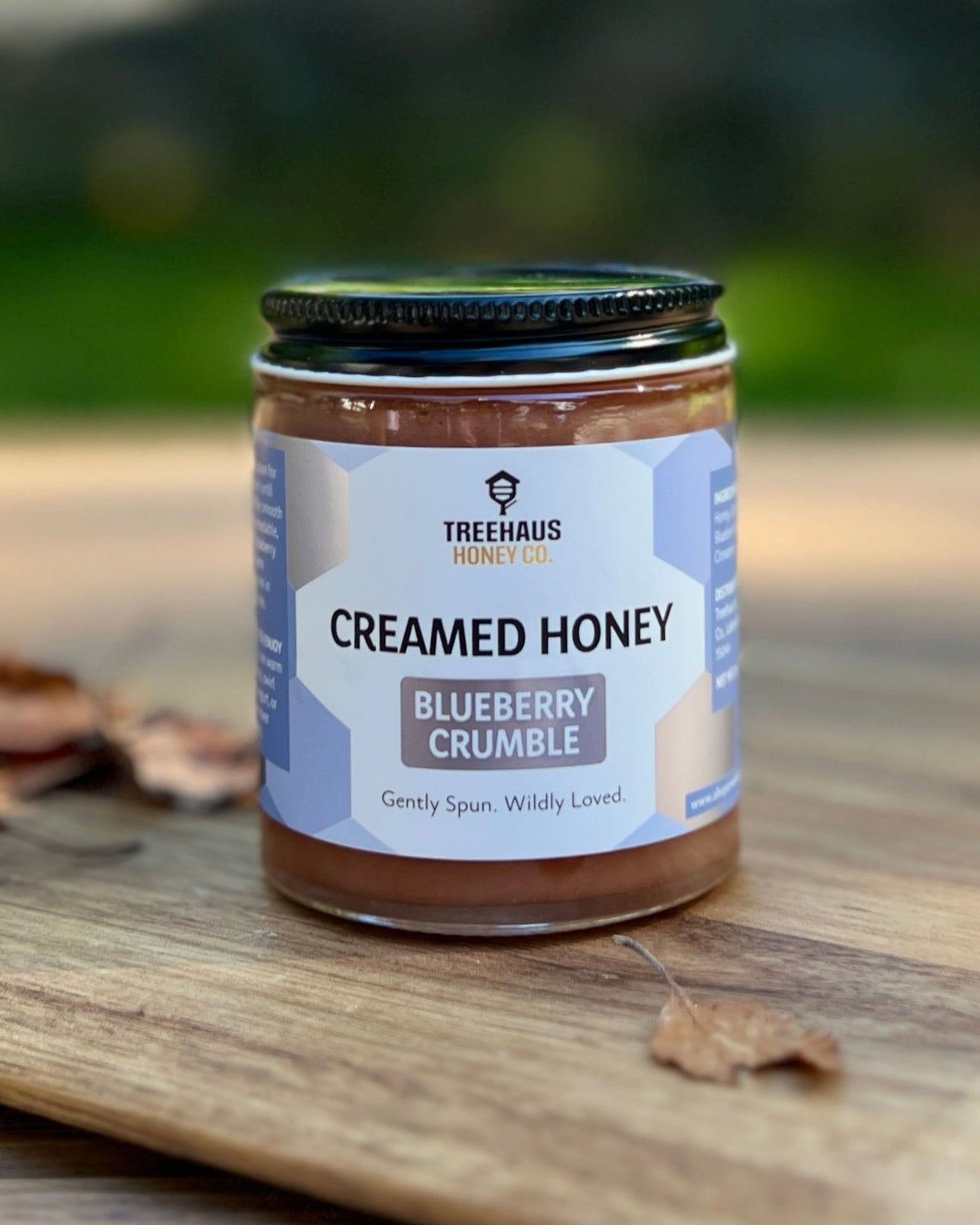 Blueberry Crumble Creamed Honey