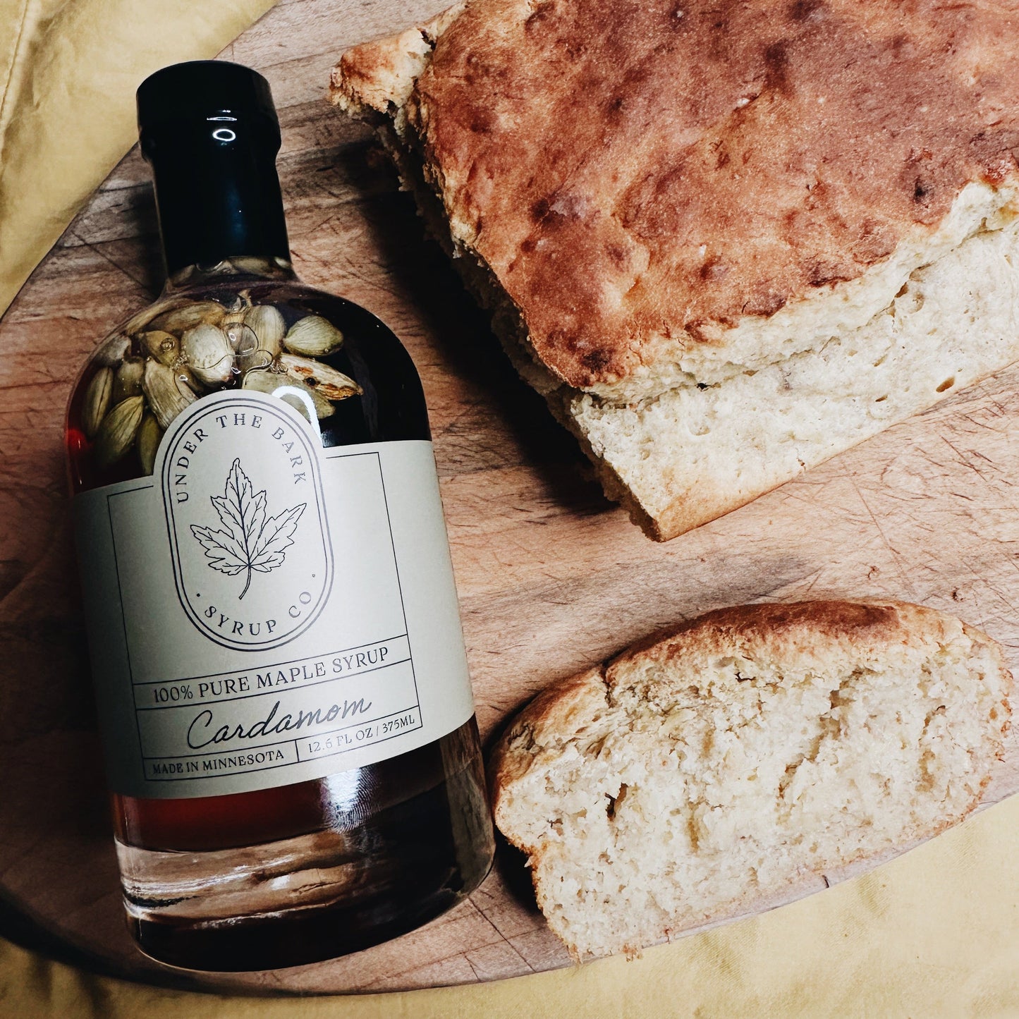 Cardamom Maple Syrup