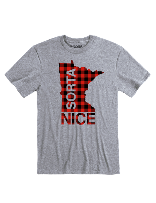 MN Sorta Nice T-shirt - Nice Enough Merch Co