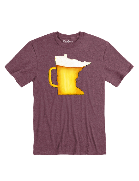 MN Beer T-shirt - Nice Enough Merch Co
