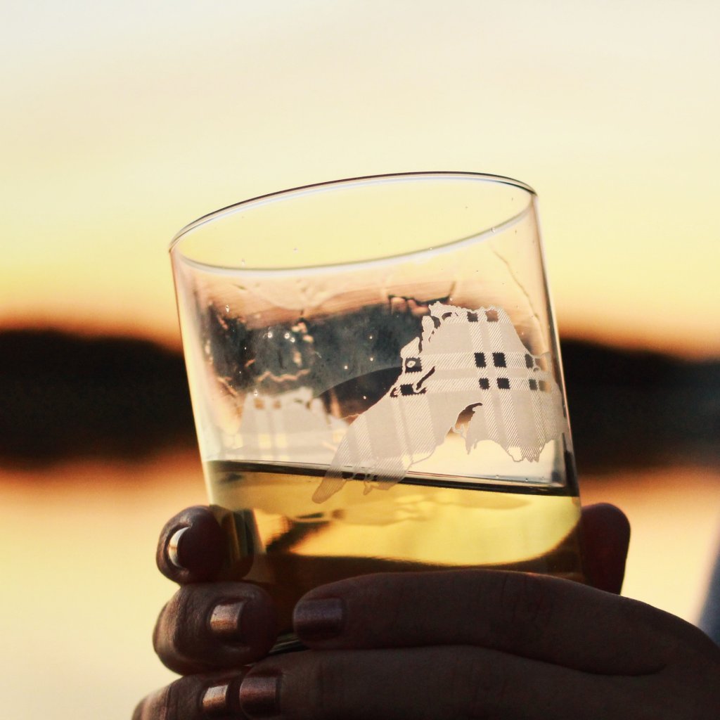 Lake Superior Cocktail Glass