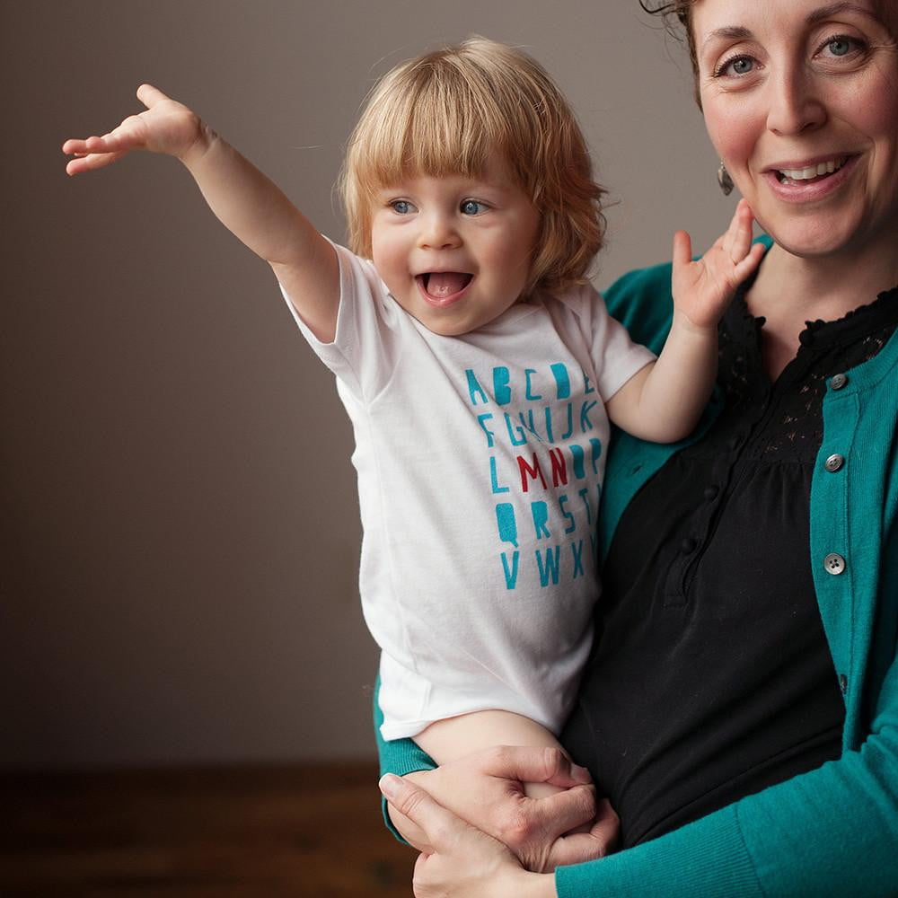 Minnesota Alphabet Baby Bodysuit
