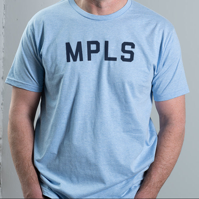 Classic MPLS Shirt - Heather Columbia Blue