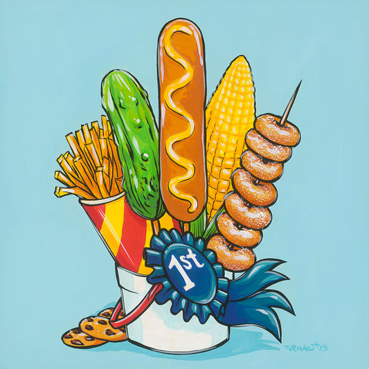 "Minnesota State Fair Booty" Fine Art Print by Adam Turman