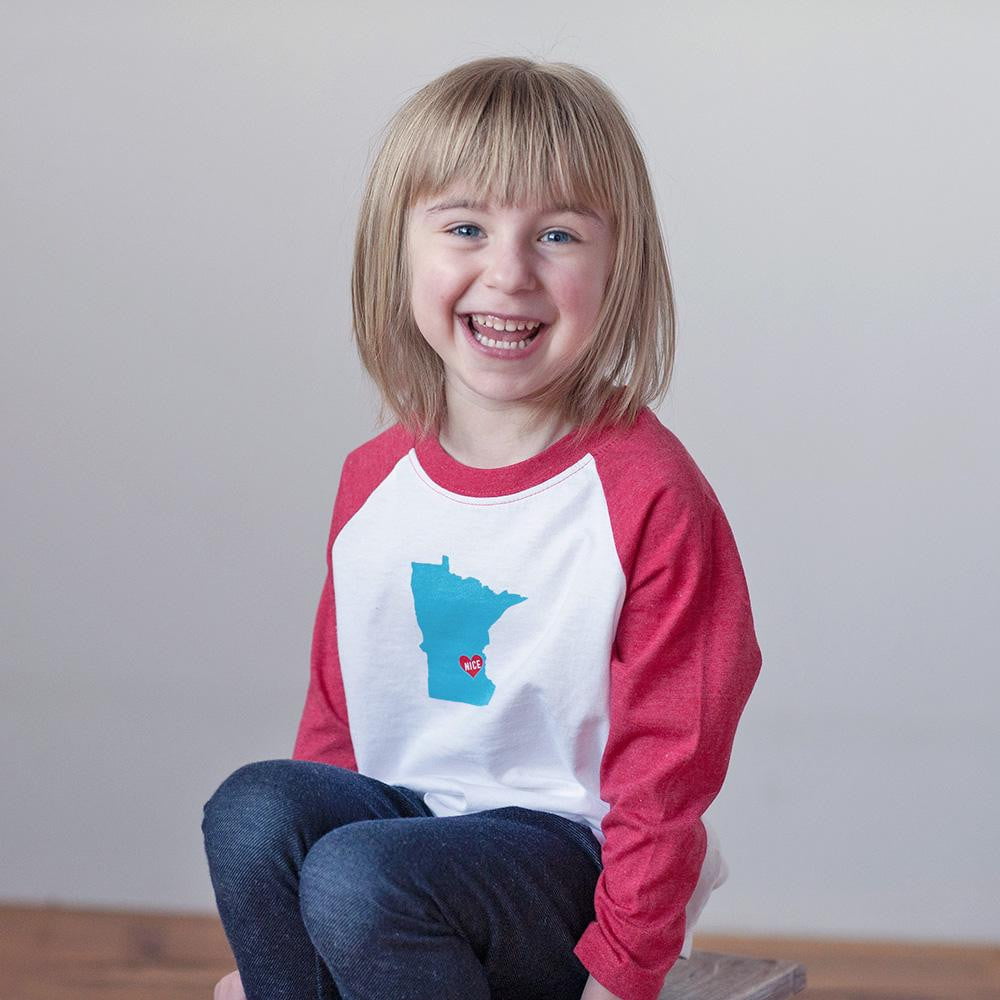 Minnesota Nice Raglan Tee