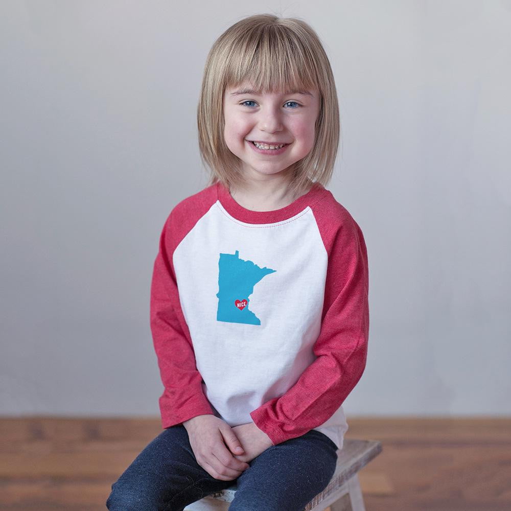 Minnesota Nice Raglan Tee