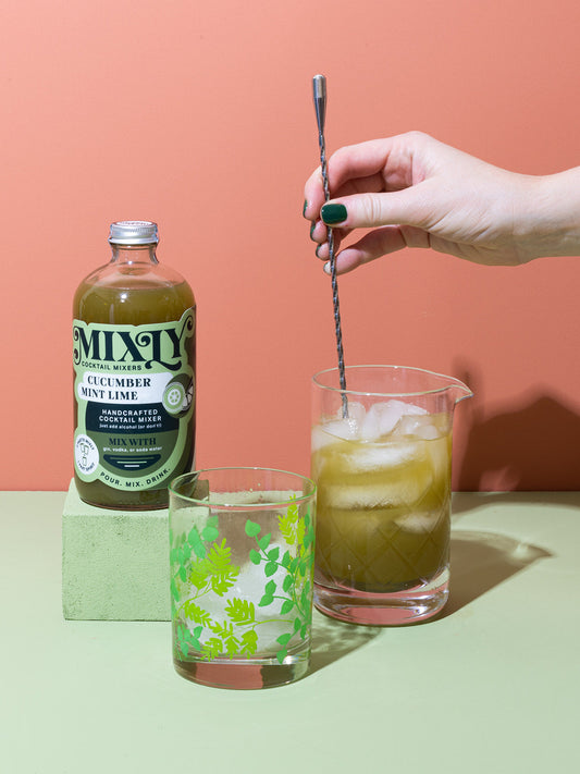 Cucumber Mint Lime - Gin Fizz Cocktail & Mocktail Mixer