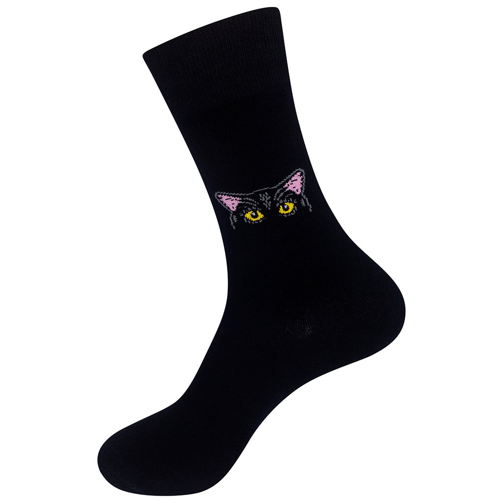 Tinker Black Cat Socks | Nice Enough Merch Co