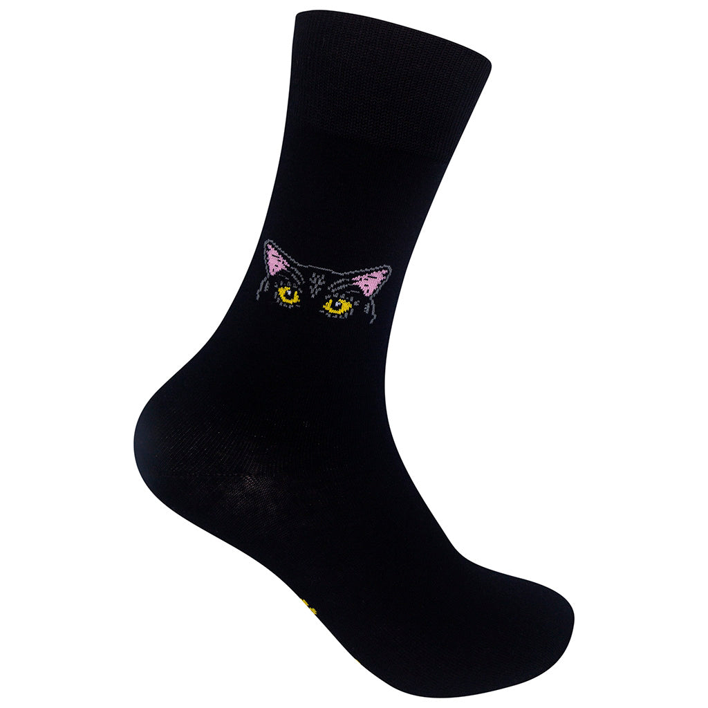 Tinker Black Cat Socks | Nice Enough Merch Co
