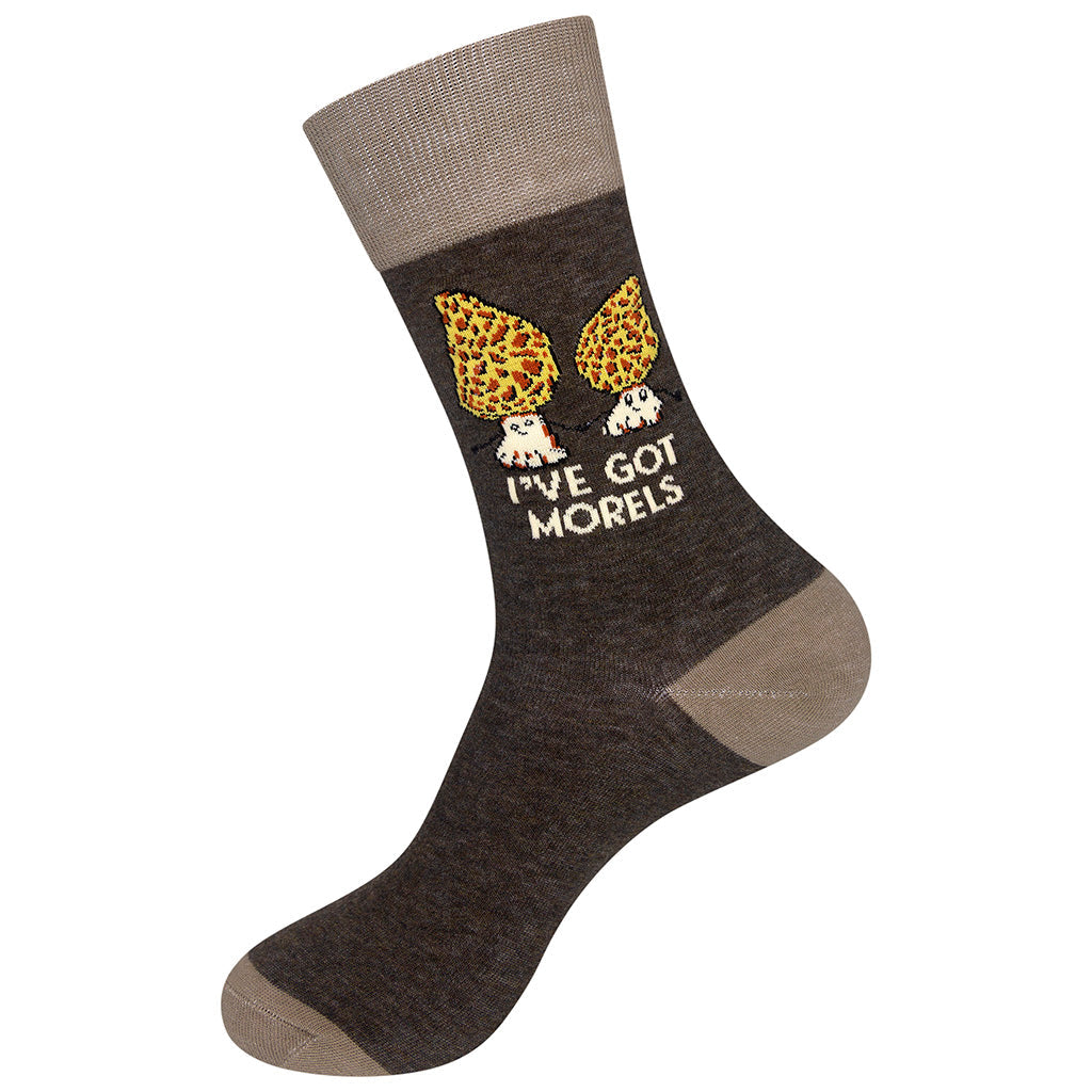 I've Got Morels - Mushroom Socks | Nice Enough Merch Co