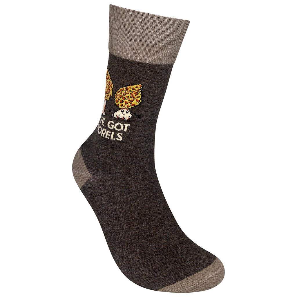 I've Got Morels - Mushroom Socks | Nice Enough Merch Co