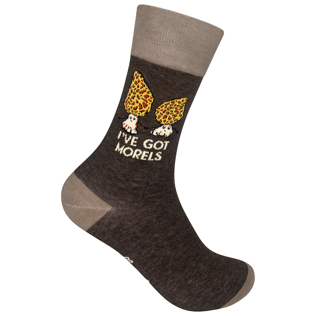 I've Got Morels - Mushroom Socks | Nice Enough Merch Co
