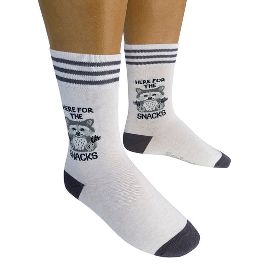 Here for the Snacks Socks | Nice Enough Merch Co