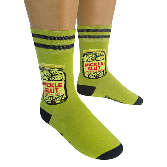 Pickle Slut Socks | Nice Enough Merch Co