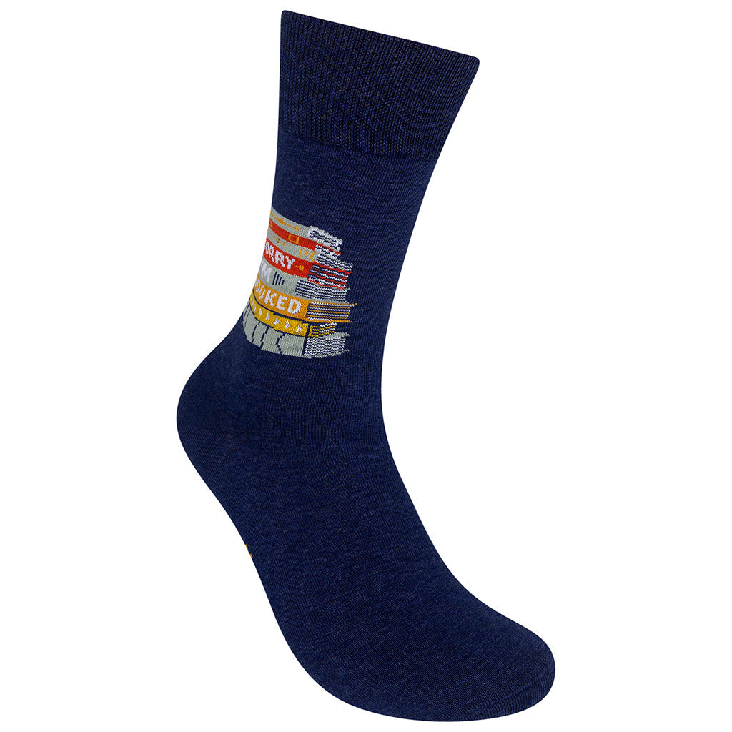 Sorry I’m Booked Socks | Nice Enough Merch Co