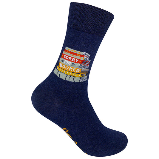Sorry I’m Booked Socks | Nice Enough Merch Co