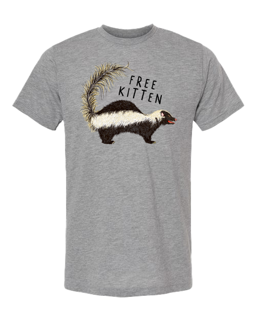 Free Kitten T-shirt | Nice Enough Merch Co