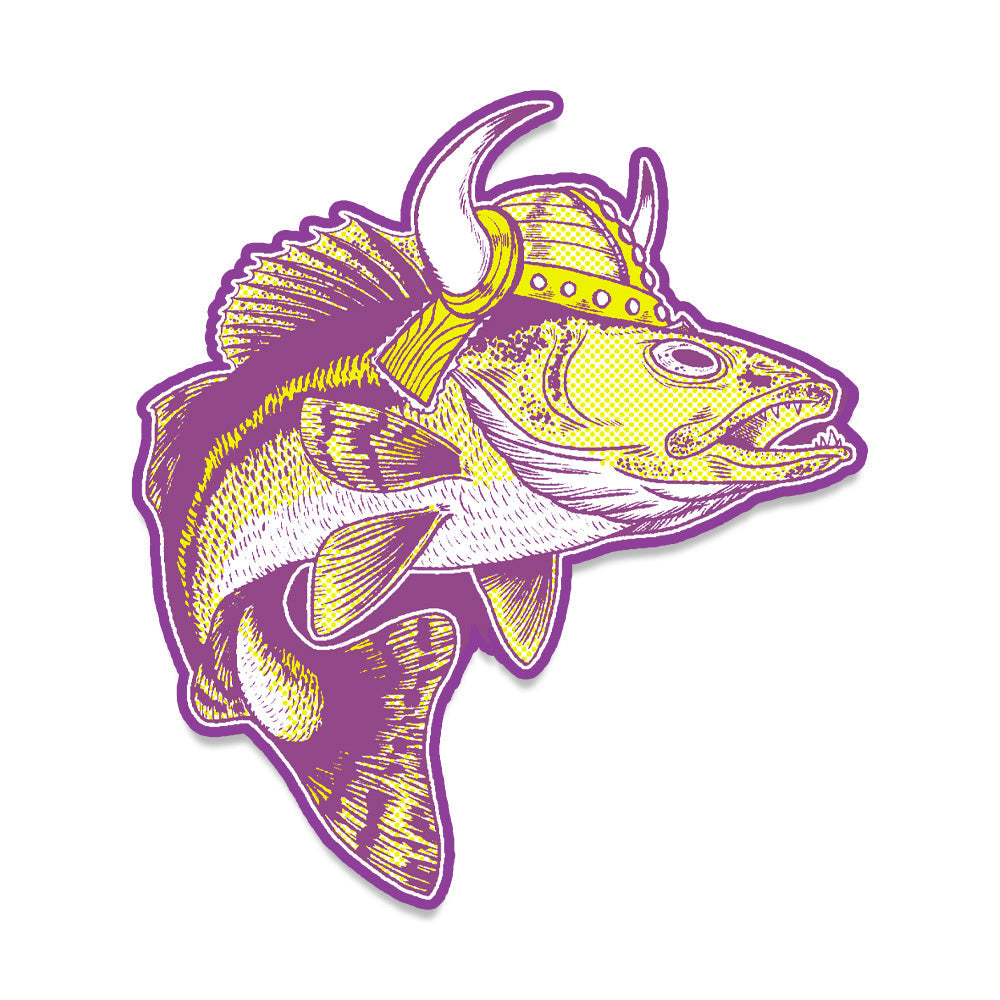 Nordic Walleye- Sticker – Small Box Market