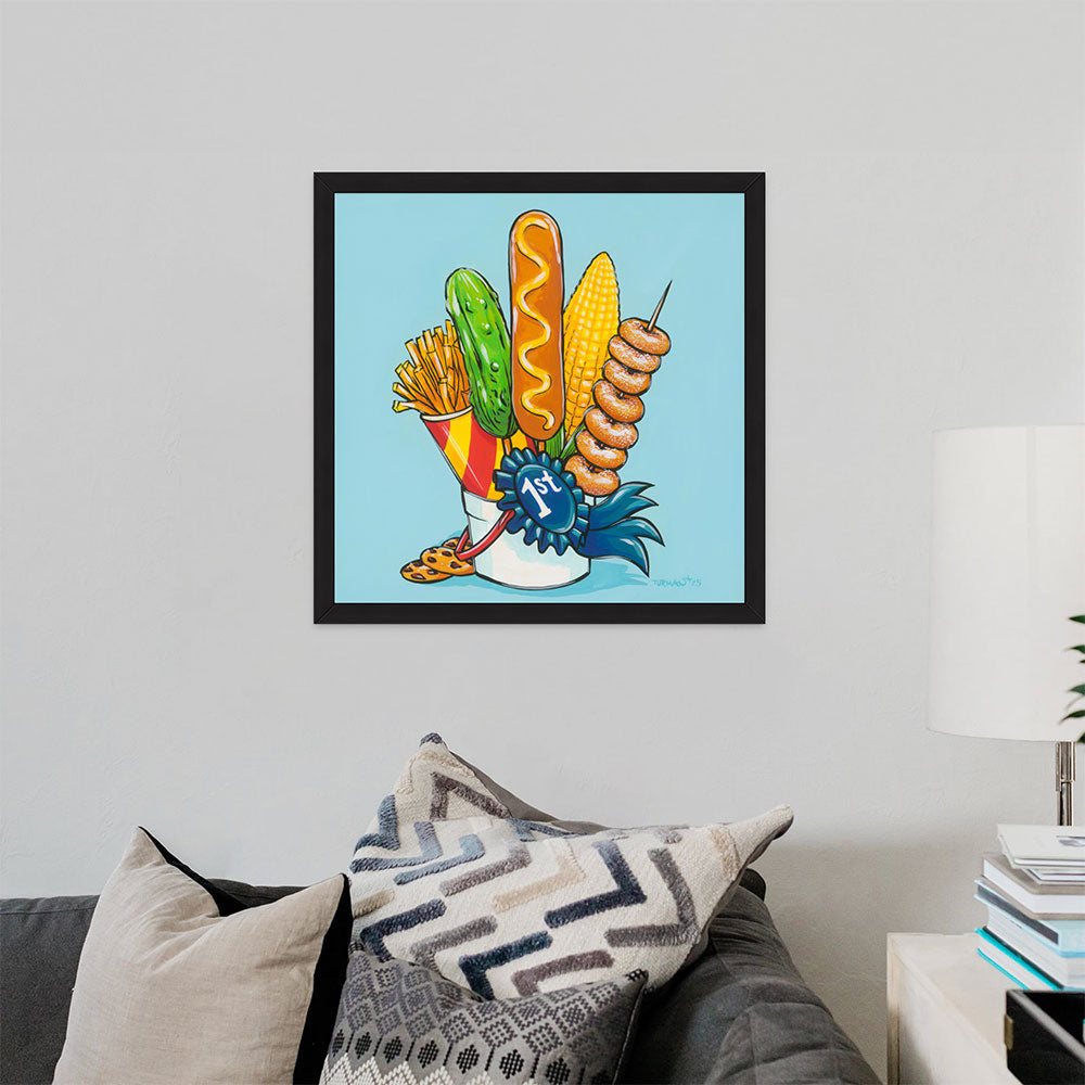 "Minnesota State Fair Booty" Fine Art Print by Adam Turman