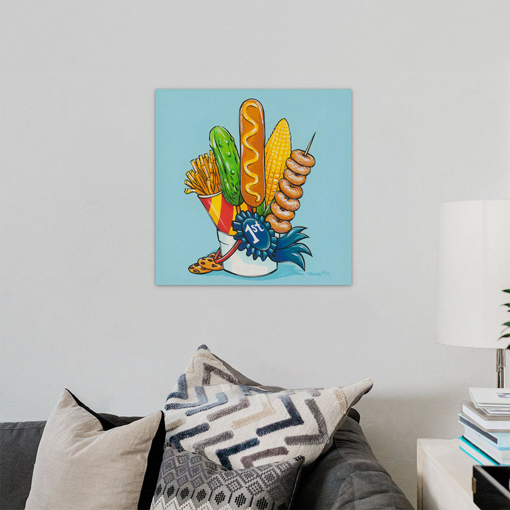 "Minnesota State Fair Booty" Fine Art Print by Adam Turman