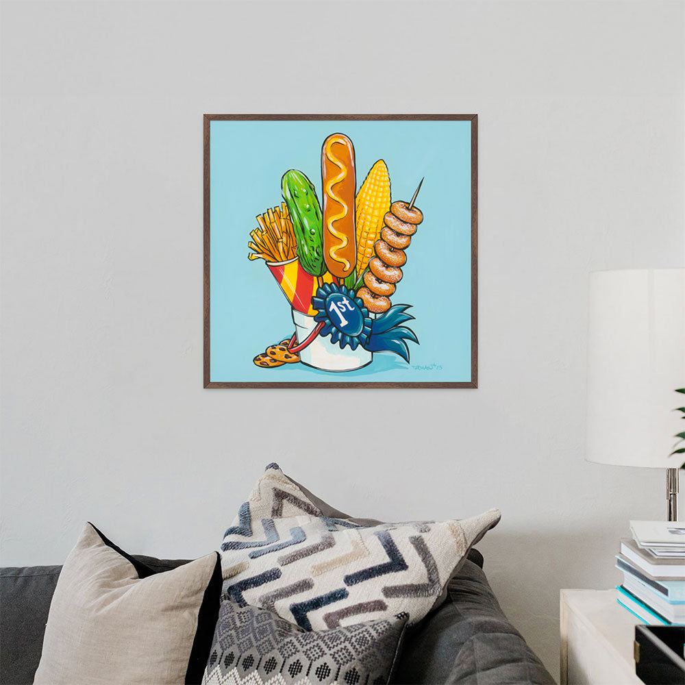 "Minnesota State Fair Booty" Fine Art Print by Adam Turman