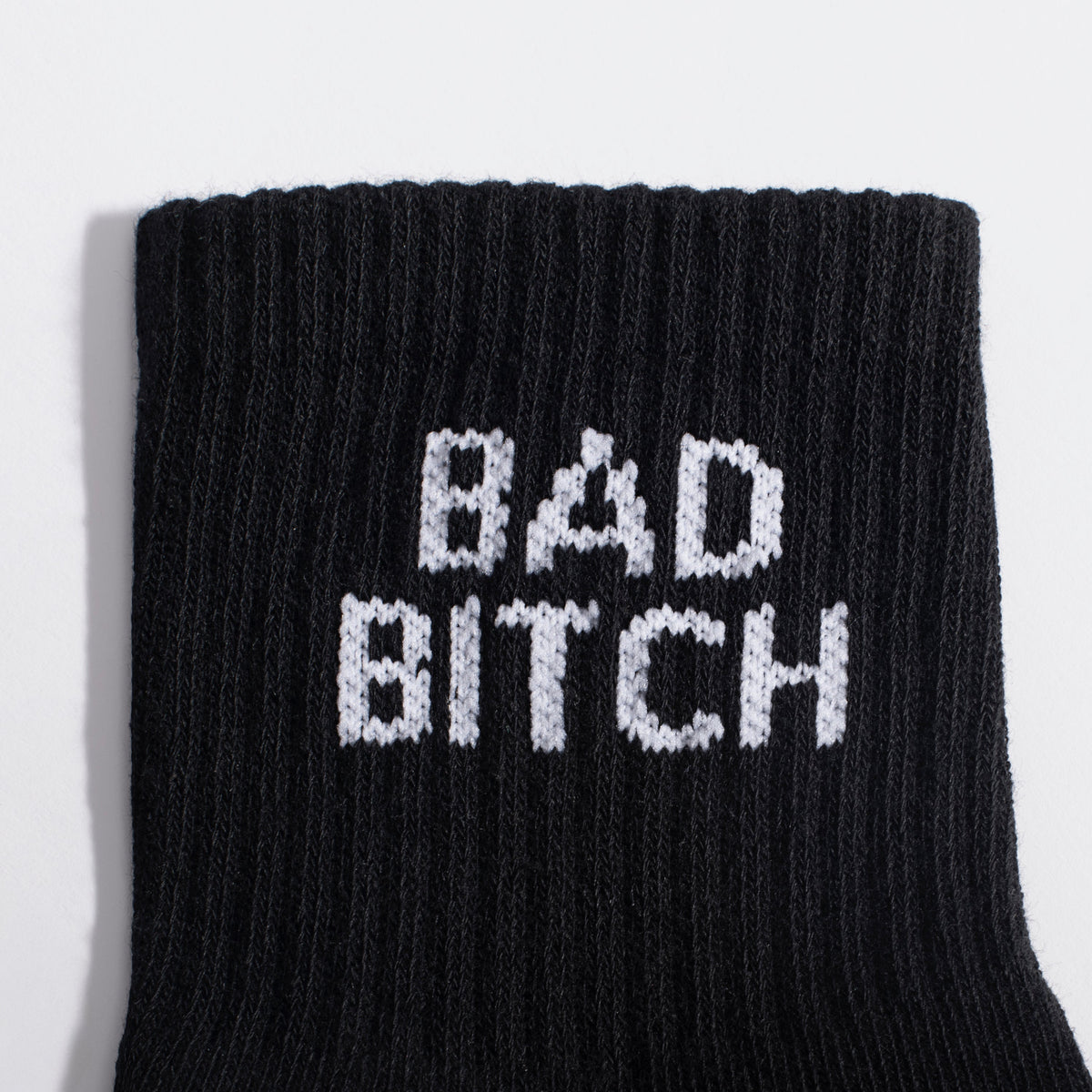 Bad Bitch Quarter Crew Socks