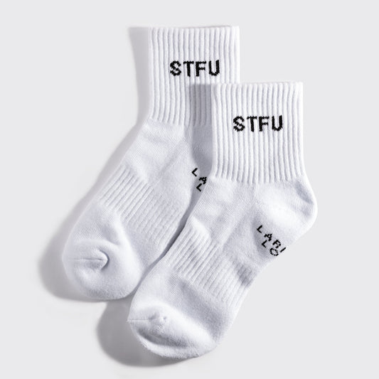 STFU Quarter Crew Socks