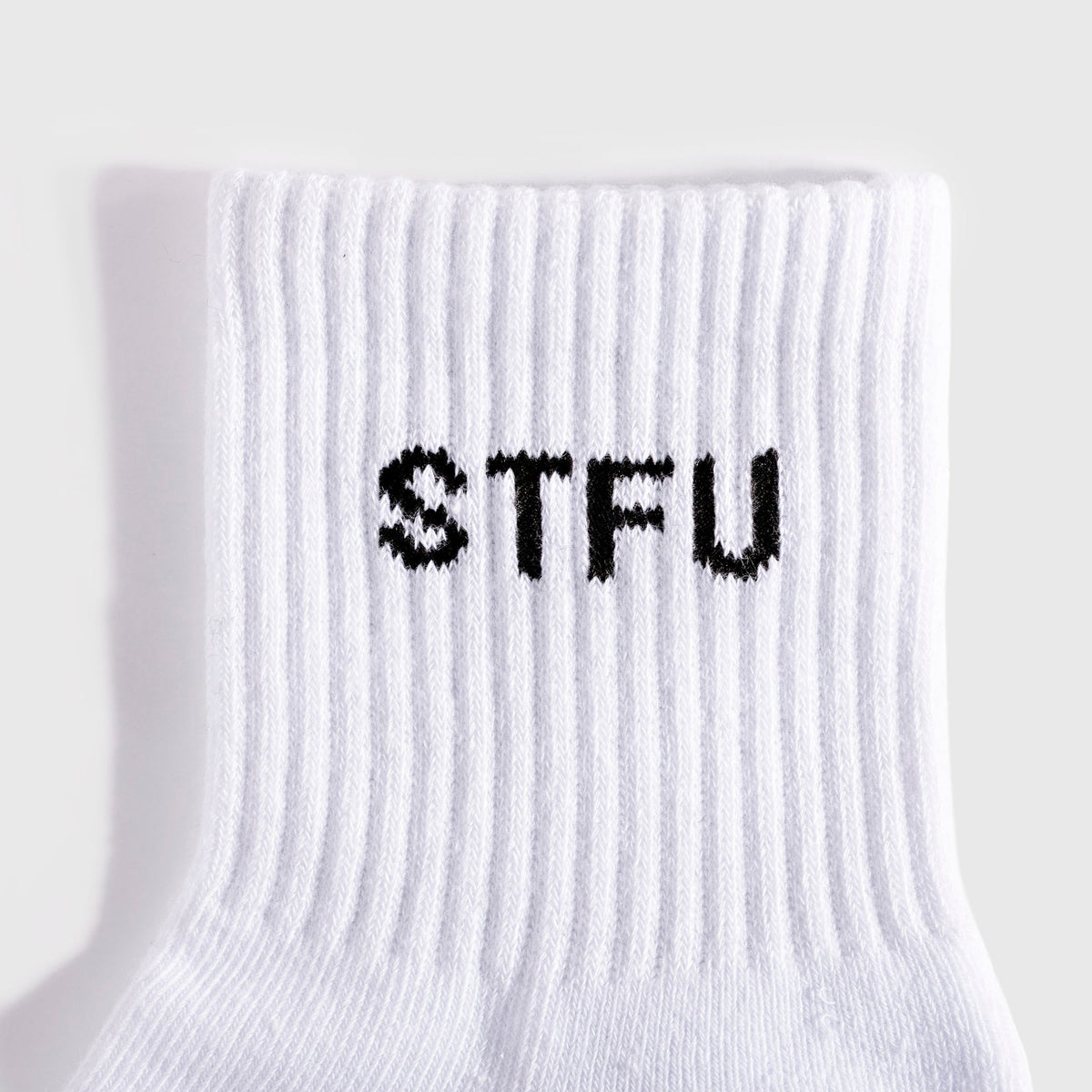 STFU Quarter Crew Socks