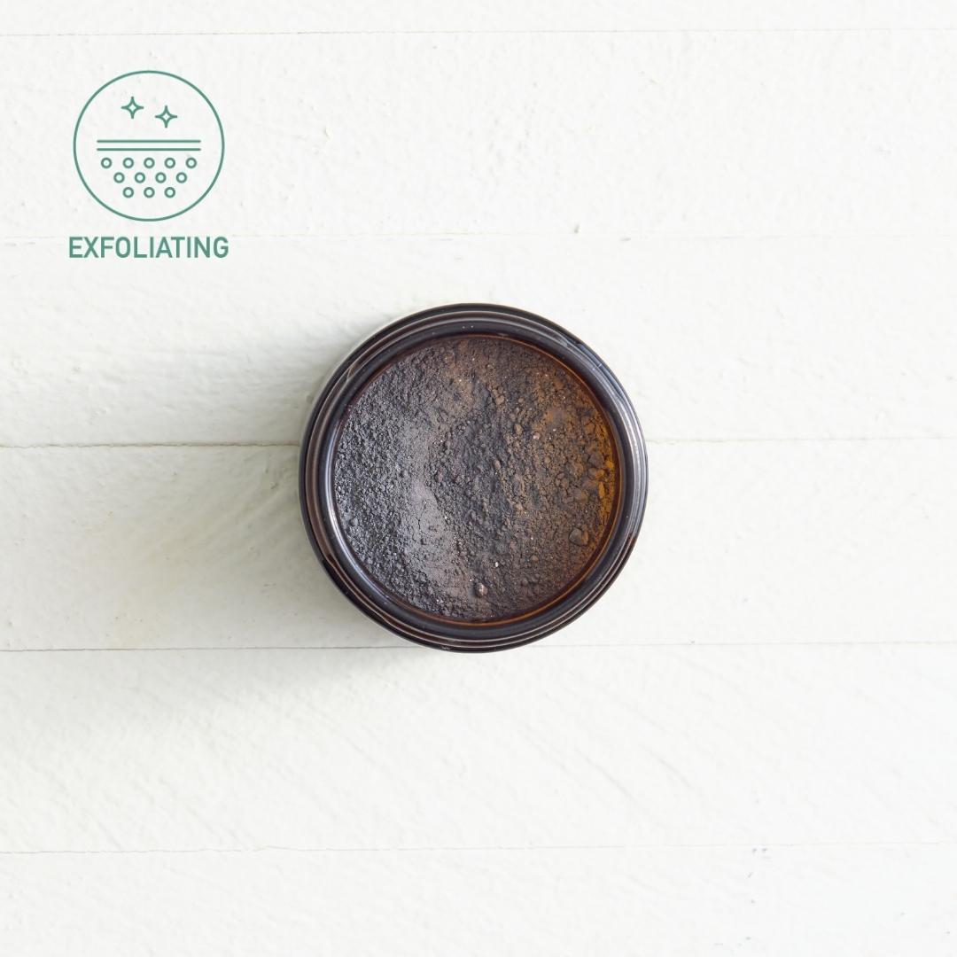 clay & charcoal face mask