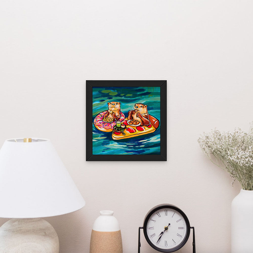 Snacks with River Otters