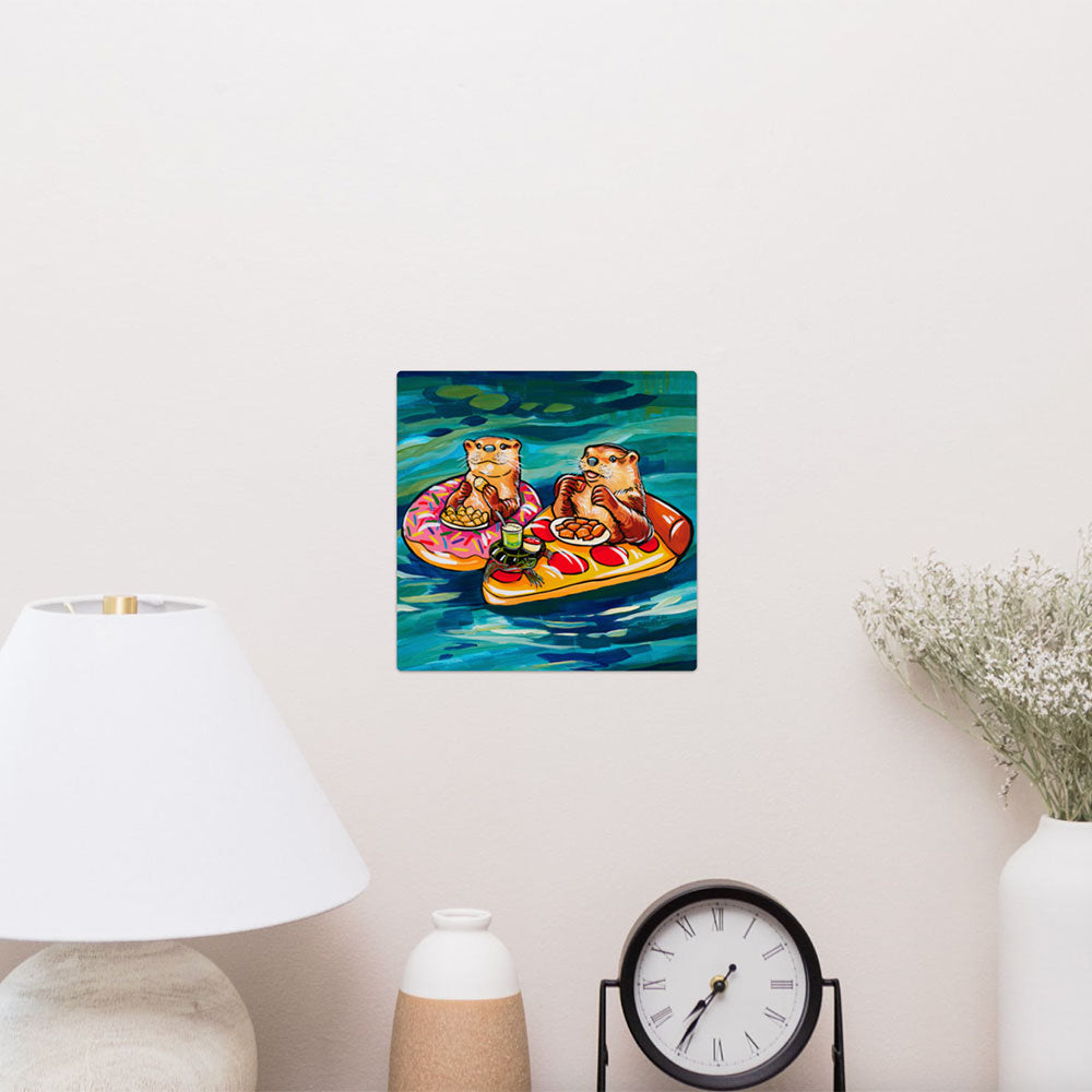 Snacks with River Otters