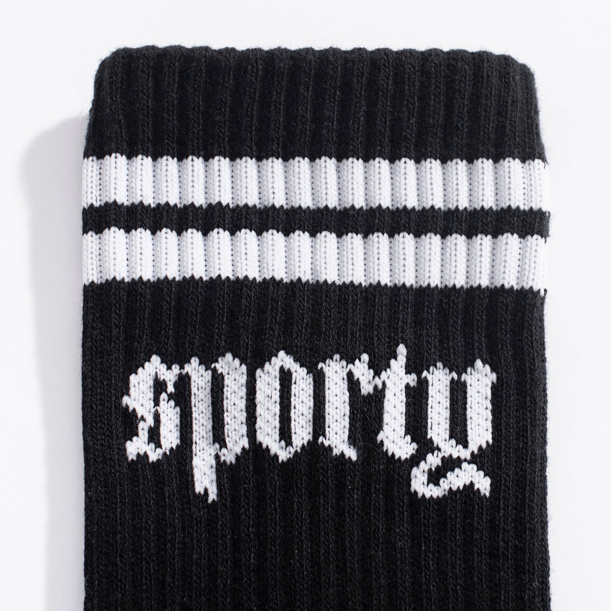 Sporty Athletic Crew Socks