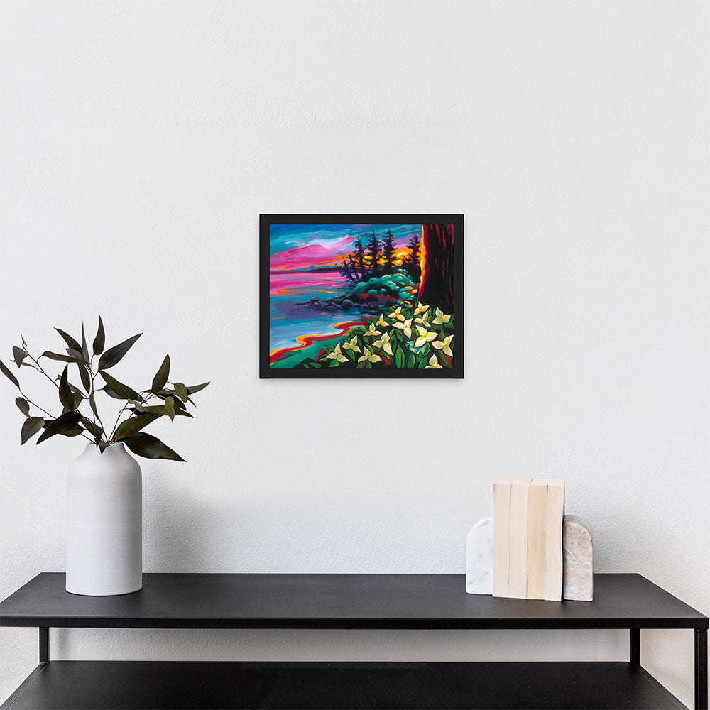 Sunlit Suntanned Trillium