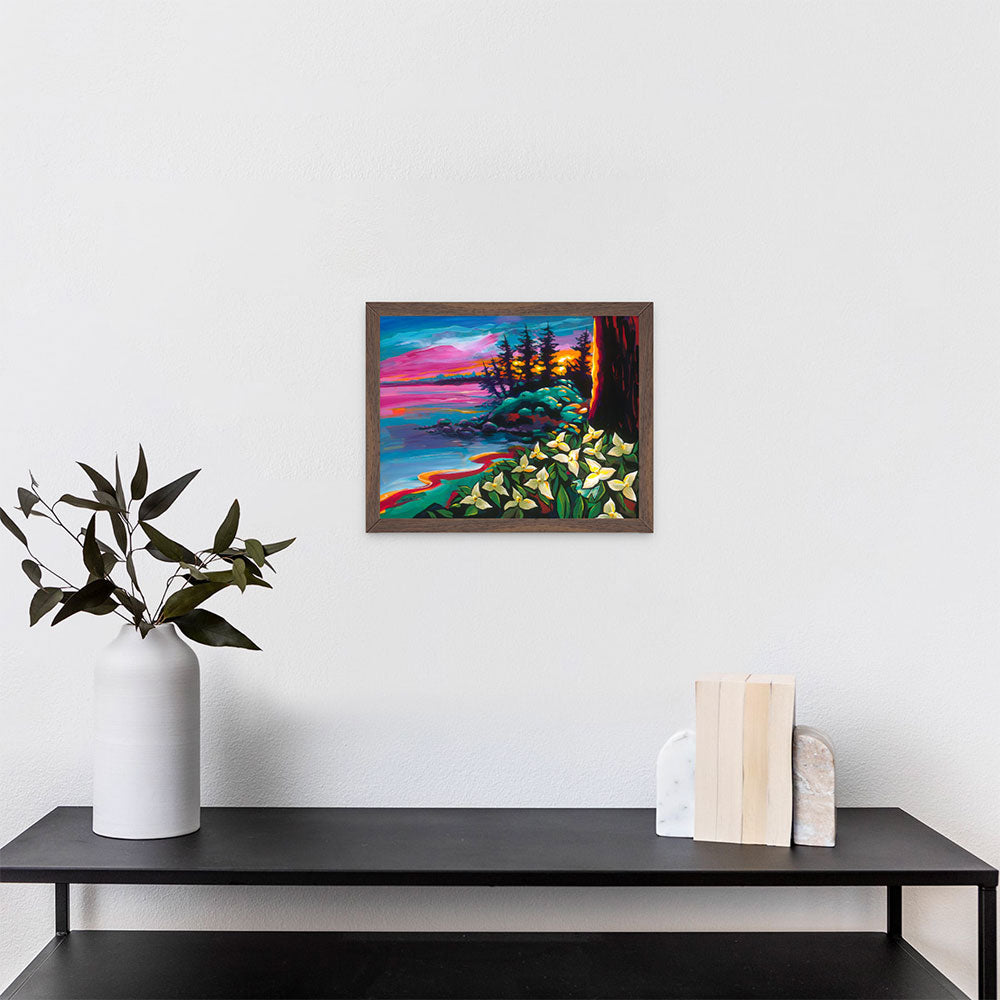 Sunlit Suntanned Trillium