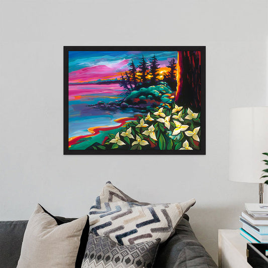 Sunlit Suntanned Trillium