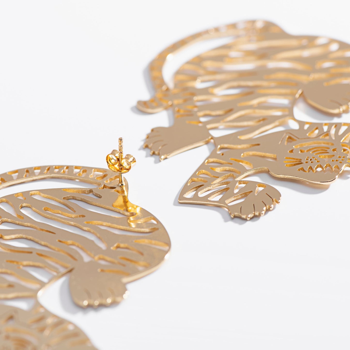 Tiger Earrings