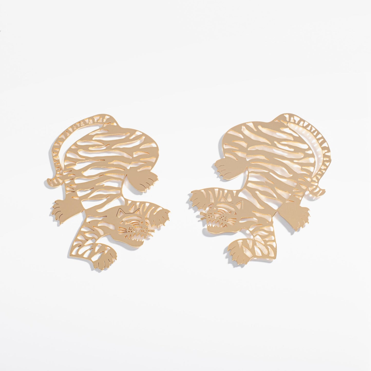 Tiger Earrings