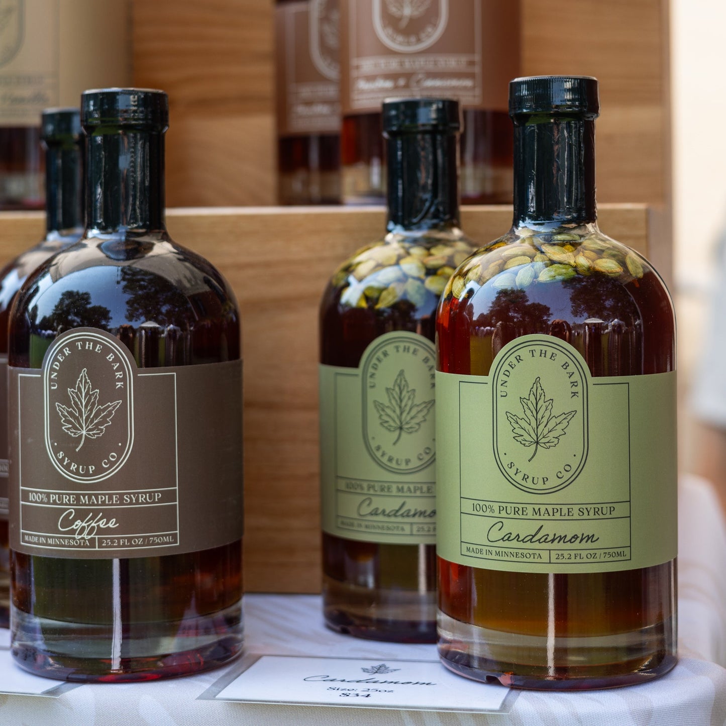 Cardamom Maple Syrup