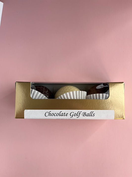Chocolate Golf Balls