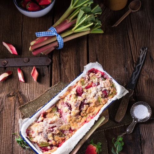 Amaretto Rhubarb Bar Soy Candle