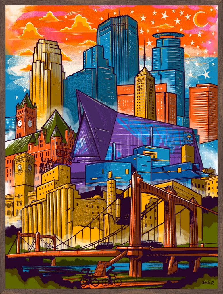 Downtown Minneapolis Skyline