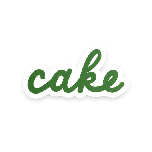 Cake- Edina Sticker