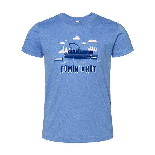 Comin' In Hot - Kids Pontoon Shirt