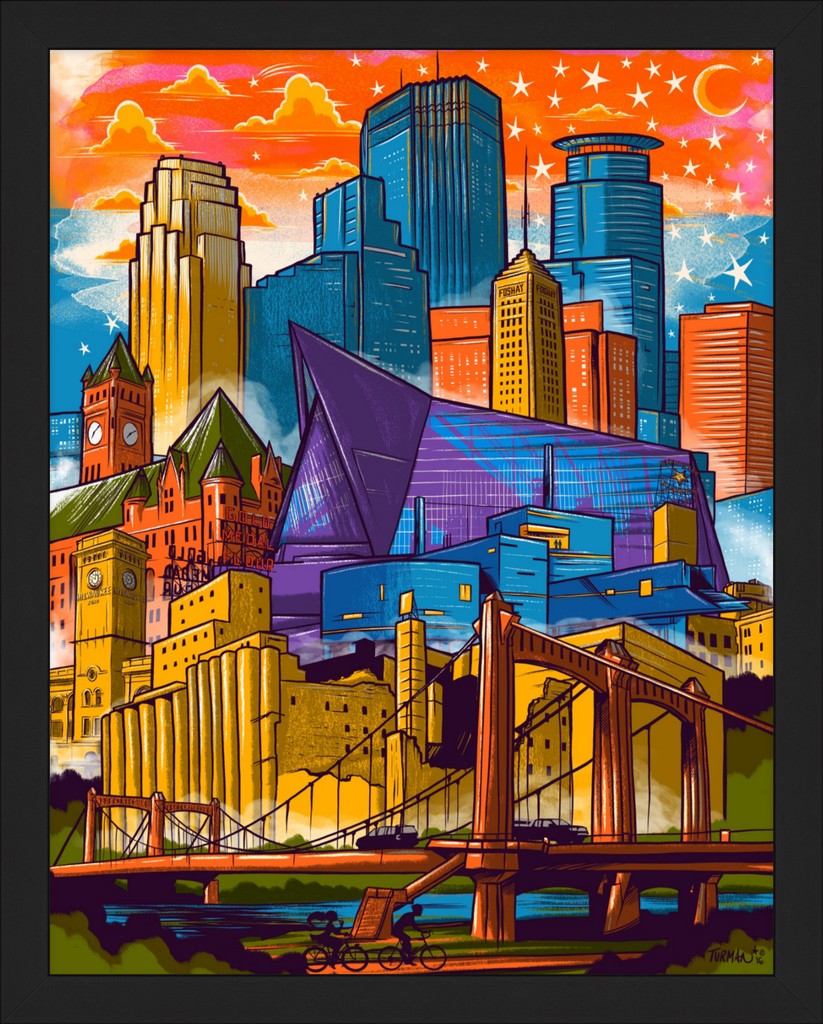 Downtown Minneapolis Skyline