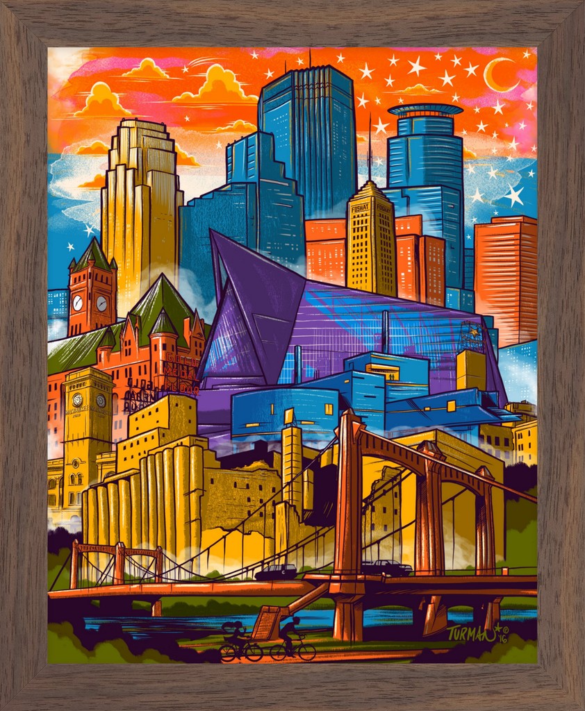 Downtown Minneapolis Skyline