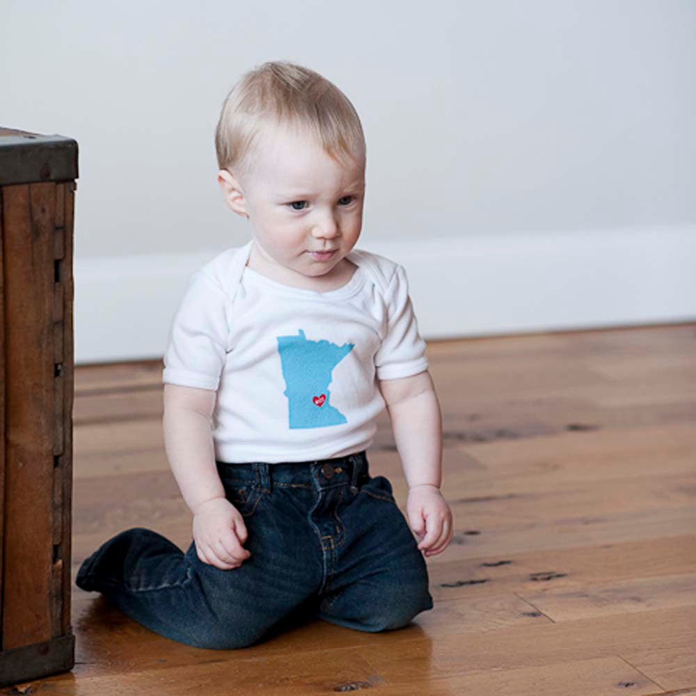 Minnesota Nice Baby Bodysuit
