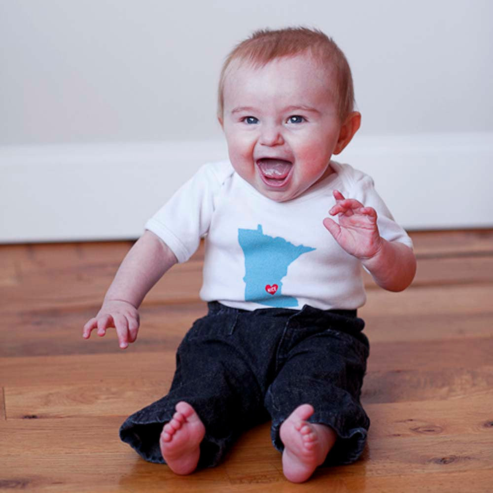 Minnesota Nice Baby Bodysuit